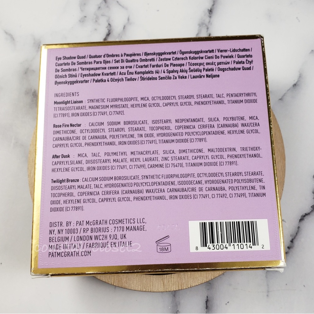 Pat McGrath Labs LE Venus in Fleurs Luxe Eyeshadow Palette: Voyeuristic Vixen - Picture 4 of 5